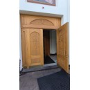 Дверь входная из массива дуба