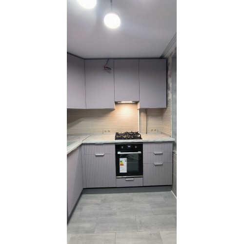 Угловая кухня 3D